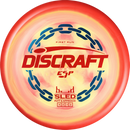 Discraft ESP Sled putt & approach disc, First Run stamp, peach and dark orange disc