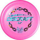 Discraft ESP Sled putt & approach disc, First Run stamp, pink disc