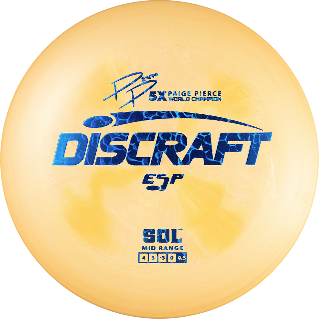 Discraft ESP Sol - Paige Pierce 5x Signature Series | Midrange 4/5/-3/0 ...