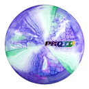 DIscraft ESP Swirl Ricky Wysocki Prototype putt & approach disc, Ricky Wysocki Proto Bar Stamp stamp, purple and mint disc