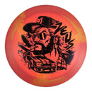 Discraft ESP Swirl Sparkle Paul McBeth Zeus driver disc, 2025 Supreme Flight Open stamp, pink and dark yellow disc