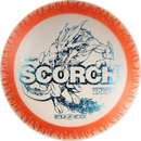 Discraft FuZed Scorch driver disc, clear disc with orange rim