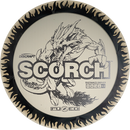Discraft FuZed Scorch driver disc, gray disc with black rim