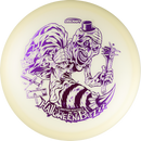 Discraft Mega-Glo Buzzz midrange disc, Single Foil 2025 Halloween Buzzz stamp, glow disc