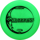 Discraft Mega Glo Z Buzzz SS midrange disc, green disc