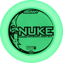 Discraft Mega Glo Z Nuke driver disc, green disc