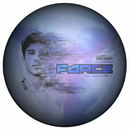 Discraft Ti Big Z Blend Force driver disc, Luke Taylor 2026 Tour Series stamp, light purple and purple disc