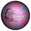 Discraft Ti Big Z Blend Heat driver disc, Hanna Huynh 2026 Tour Series stamp, hot pink and purple disc