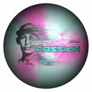 Discraft Ti Big Z Blend Paige Pierce Passion fairway driver disc, Paige Pierce 2026 Tour Series stamp, turquoise and pink disc