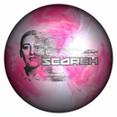 Discraft Ti Big Z Blend Scorch driver disc, Valerie Mandujano 2026 Tour Series stamp, hot pink and light pink disc