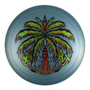 Discraft Titanium Heat driver disc, 2025 Supreme Flight Open stamp, blue disc