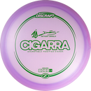 Discraft Z Anthony Barela Cigarra fairway driver disc, Anthony Barela Signature Series stamp, purple disc