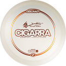 Discraft Z Anthony Barela Cigarra fairway driver disc, Anthony Barela Signature Series stamp, white disc