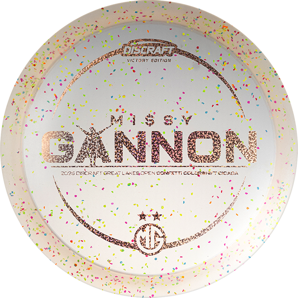 Discraft Z Colorshift Confetti Cicada - Missy Gannon 2025