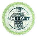 Discraft Z Confetti Paul McBeth Athena fairway driver disc, McBeast 2025 LWS Open Champion stamp, green disc
