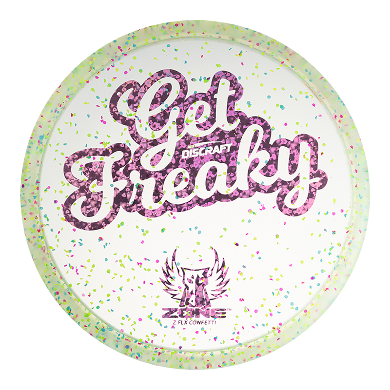 Discraft Z FLX Confetti Zone - Brodie Smith Get Freaky | Midrange Discraft Z FLX Confetti Zone - Brodie Smith Get Freaky | Midrange