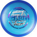 Discraft Z Glide fairway driver disc, Classic Reissue Glide stamp, blue disc