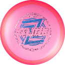 Discraft Z Glide fairway driver disc, Classic Reissue Glide stamp, hot pink disc