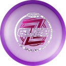 Discraft Z Glide fairway driver disc, Classic Reissue Glide stamp, purple disc