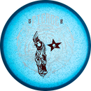 Discraft Z Glo Sparkle Paige Pierce Fierce putt & approach disc, 2025 Ledgestone Edition Season 2 stamp, blue disc