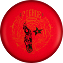 Discraft Z Glo Sparkle Paige Pierce Fierce putt & approach disc, 2025 Ledgestone Edition Season 2 stamp, red disc