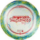 Discraft Z Jawbreaker Missy Gannon Captain's Thrasher driver disc, Missy Gannon 2025 Signature Series stamp, light green and yellow disc