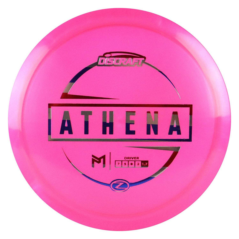 Discraft Z Paul McBeth Athena fairway driver disc, pink disc