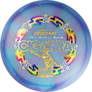 Discraft Z Swirl Anthony Barela Cigarra fairway driver disc, Anthony Barela 2025 USDGC Champion stamp, blue and purple disc