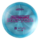 Discraft Z Swirl Captain's Raptor driver disc, Paul Ulibarri 2025 Signature Series stamp, blue and light blue disc