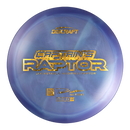 Discraft Z Swirl Captain's Raptor driver disc, Paul Ulibarri 2025 Signature Series stamp, purple and light purple disc