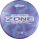 Discraft Z Swirl Zone midrange disc, Adam Hammes 2025 Tour Series stamp, blue and purple disc