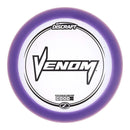 Discraft Z Venom driver disc, purple disc