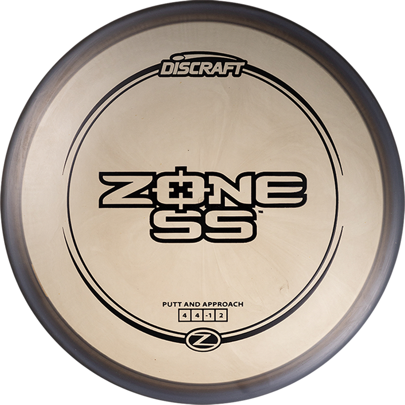 Discraft Z Zone SS putt & approach disc, black disc
