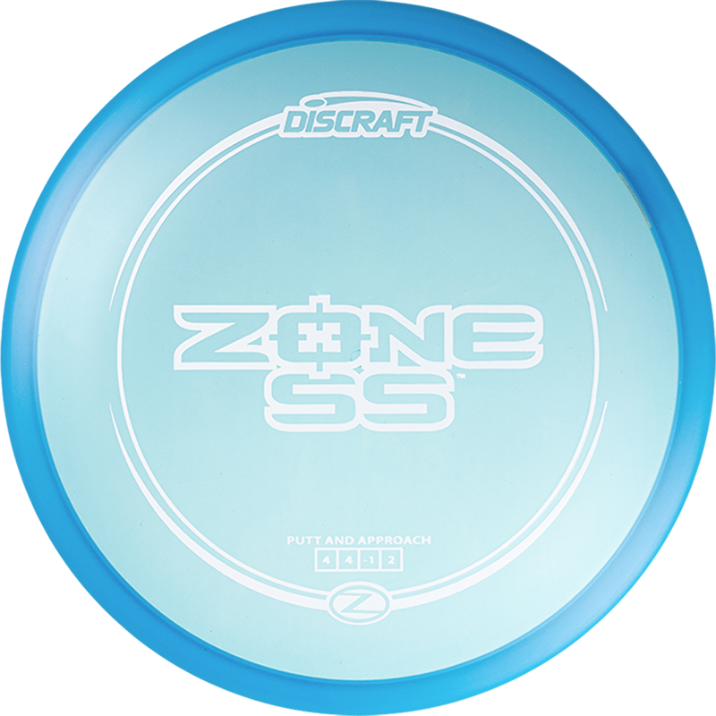 Discraft Z Zone SS putt & approach disc, blue disc