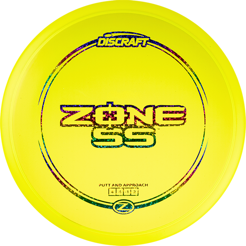 Discraft Z Zone SS putt & approach disc, yellow disc