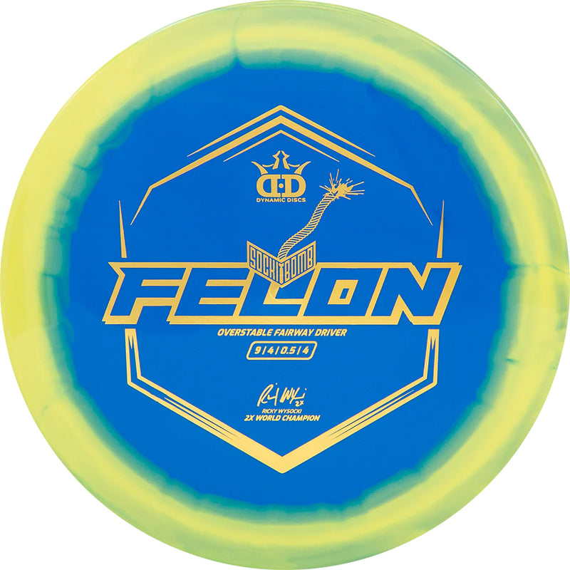 Dynamic Discs Supreme Orbit Felon - Sockibomb Ignite Stamp V1