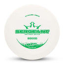 Dynamic Discs Drift Sergeant driver disc, white disc
