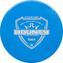 Dynamic Discs Fuzion Bounty midrange disc, blue disc