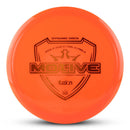 Dynamic Discs Fuzion Motive fairway driver disc, orange disc