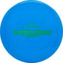 Dynamic Discs Fuzion Treason driver disc, First Run Treason stamp, blue disc