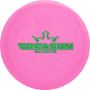 Dynamic Discs Fuzion Treason driver disc, First Run Treason stamp, pink disc