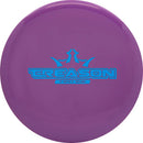 Dynamic Discs Fuzion Treason driver disc, First Run Treason stamp, purple disc