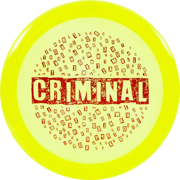 Dynamic Discs Lucid-Ice Criminal - RANSOM Stamp