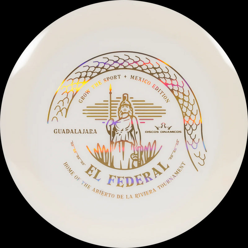 Dynamic Discs Lucid-Ice Sheriff - El Federal 2023 Mexico Edition Stamp