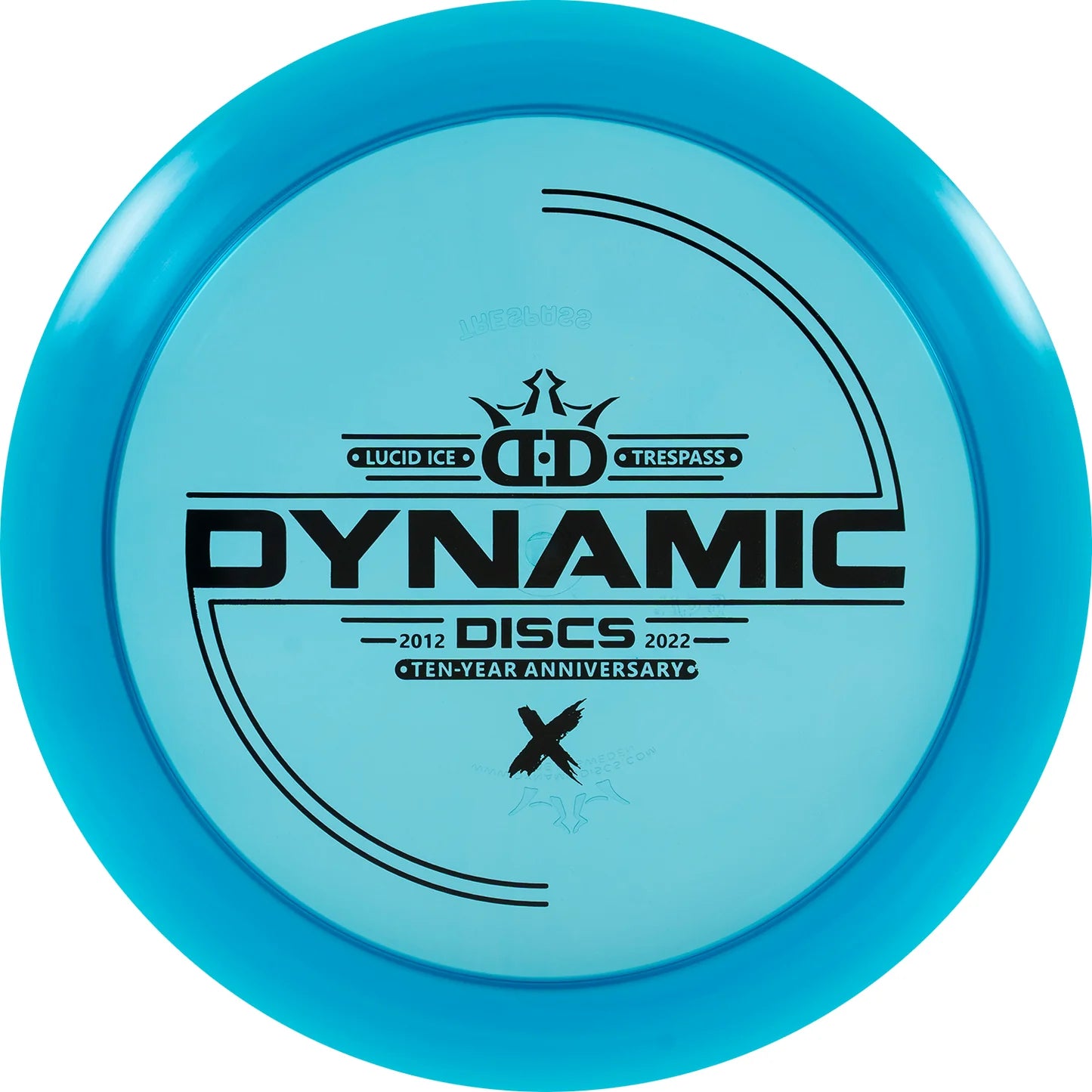 Dynamic Discs Lucid-Ice Trespass - 10 Year Anniversary | Driver 12/5/-0 ...