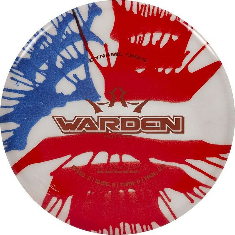 Dynamic Discs Lucid Warden - MyDye American Flag