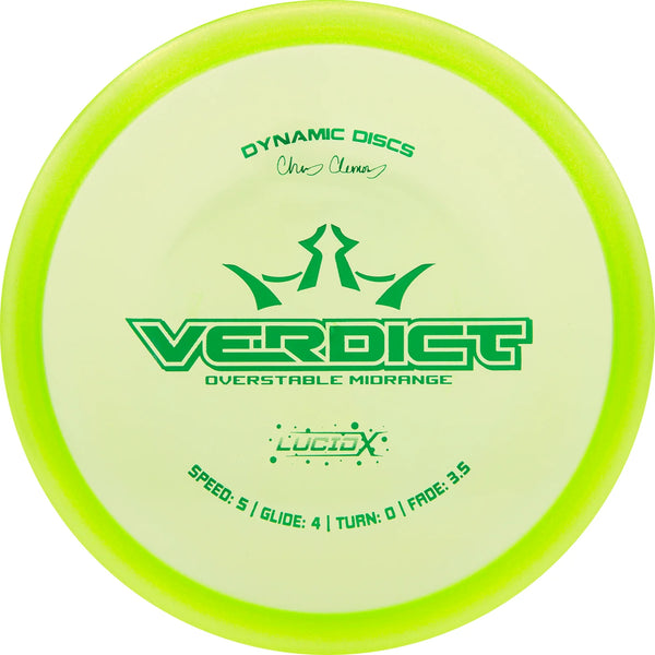 Dynamic Discs Lucid-X Verdict - Chris Clemons 2023 Team Series