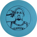 EV-7 OG Base Mobius putt & approach disc, PDGA Rodman stamp, light blue disc