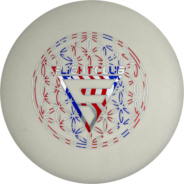 EV-7 OG Medium Telos putt & approach disc, Flight Club stamp, white disc