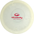 Gateway Evolution HPP Samurai driver disc, Gateway Mini Stamp stamp, white disc